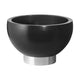 Soeren Bowl Large, Wood/Stainless Steel