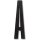 Design Letters, Black Wooden Letter, A